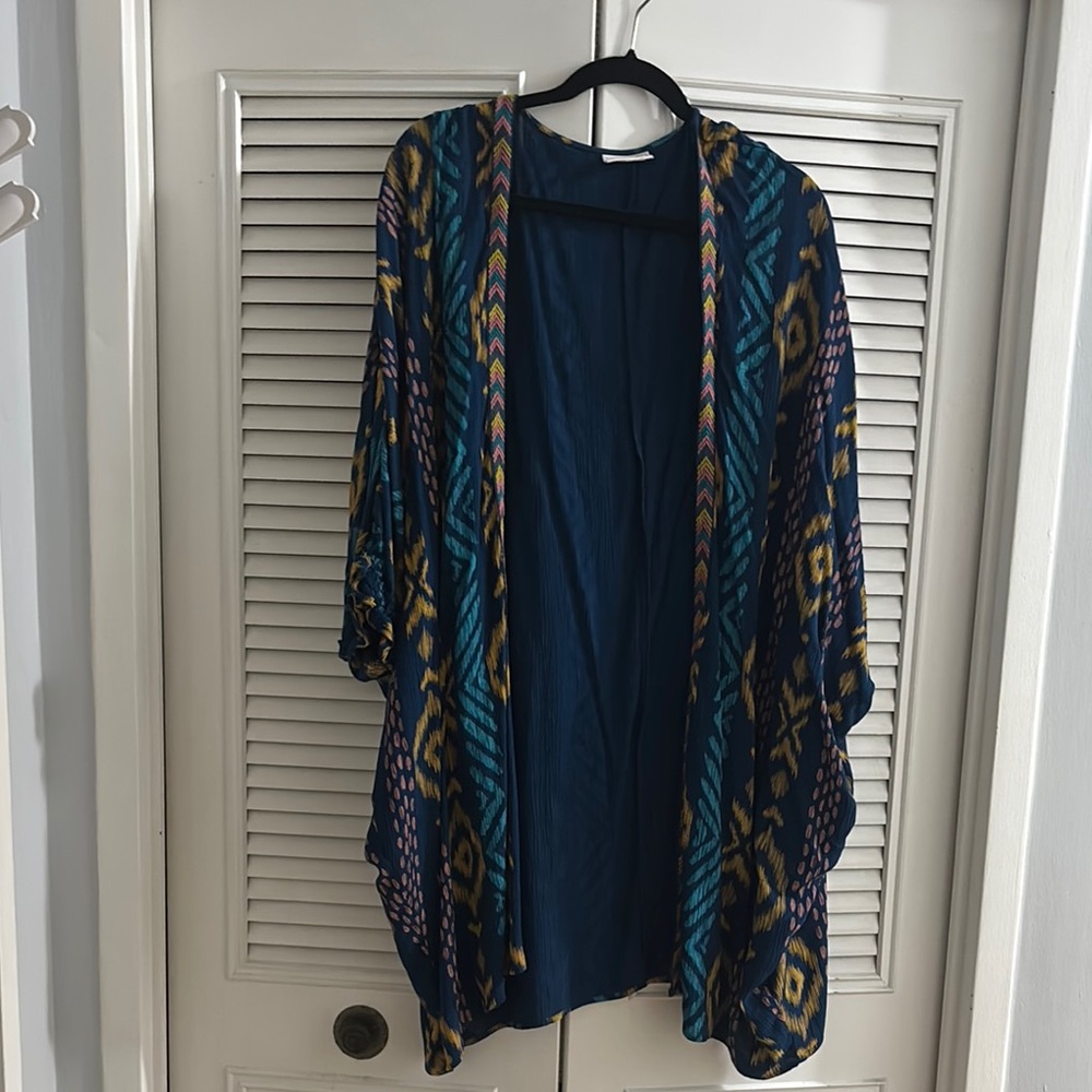 Ariat Bohemian Blue Kimono Cardigan